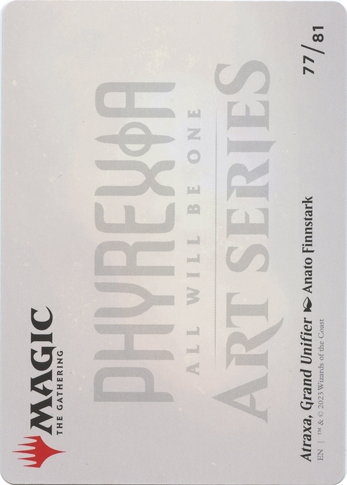 Atraxa, Grand Unifier // Atraxa, Grand Unifier (AONE-077) - common (Borderless) - Foil