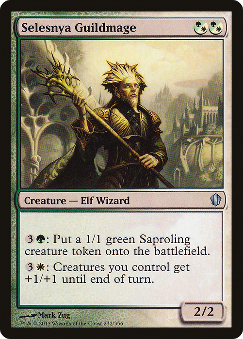 Selesnya Guildmage (C13-232) - uncommon