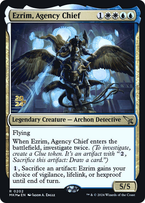 Ezrim, Agency Chief (PRE-202S) - rare - Foil