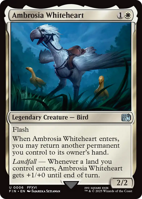 Ambrosia Whiteheart (FIN-006) - uncommon
