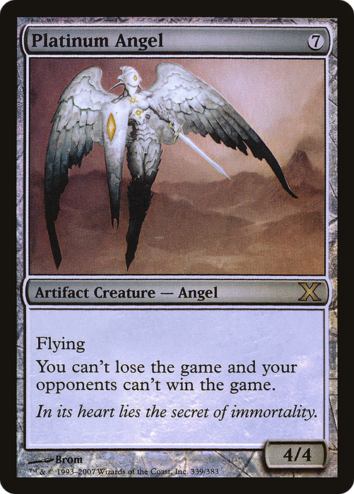 Platinum Angel (10E-339★) - rare - Foil
