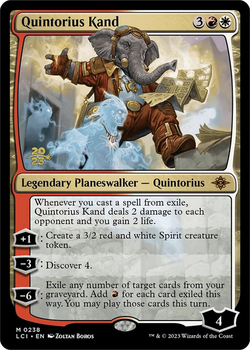 Quintorius Kand (PRE-238S) - mythic - Foil