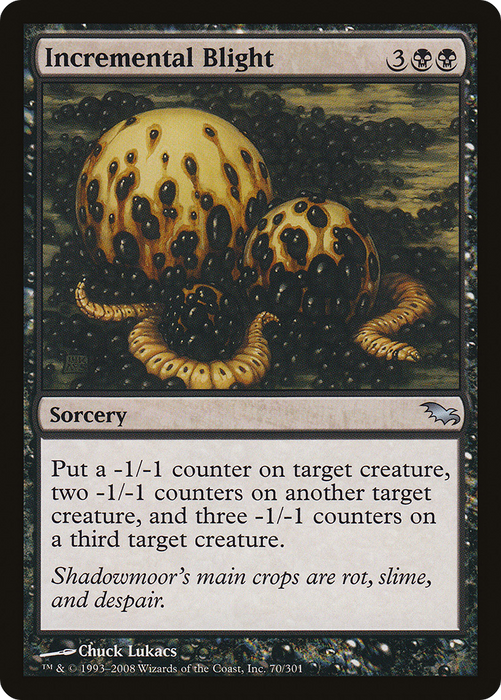 Incremental Blight (SHM-070) - uncommon - Foil