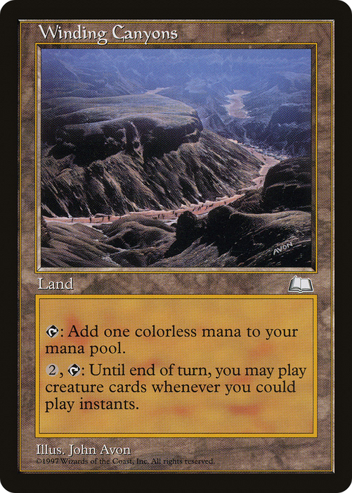Winding Canyons (WTH-167) - rare