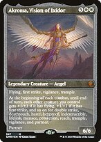 Akroma, Vision of Ixidor (CMR-547) - mythic - Etched Foil