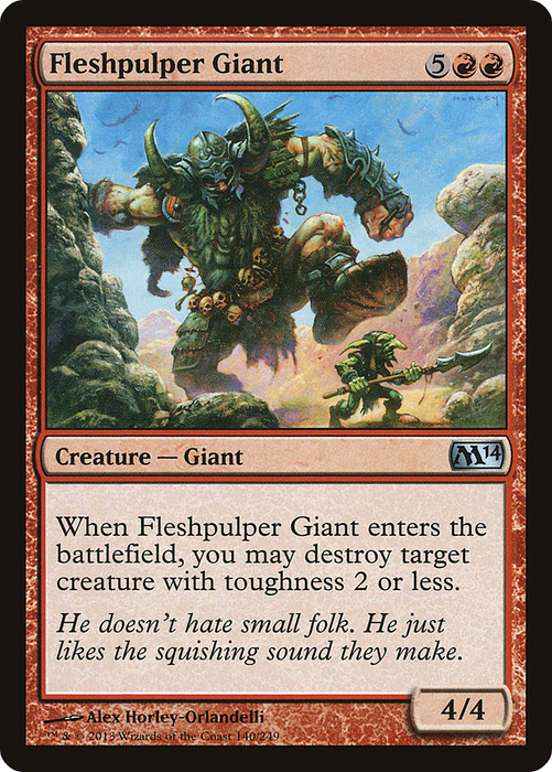 Fleshpulper Giant (M14-140) - uncommon