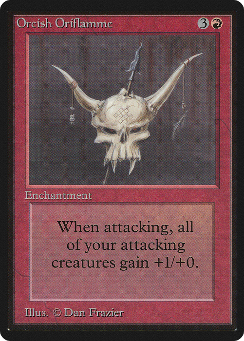 Orcish Oriflamme (LEB-167) - uncommon