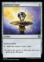 Darksteel Ingot (OTC-256) - uncommon