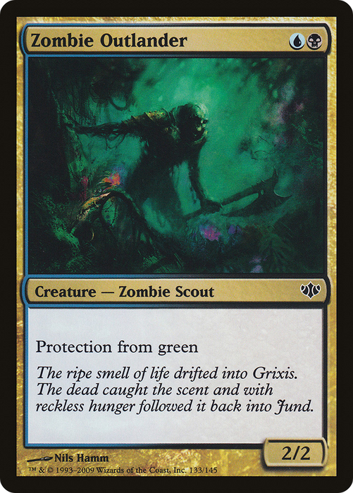 Zombie Outlander (CON-133) - common - Foil