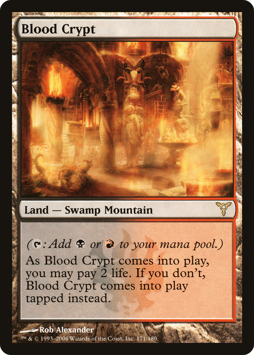 Blood Crypt (DIS-171) - rare - Foil