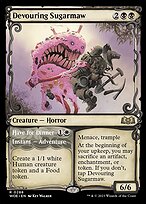 Devouring Sugarmaw // Have for Dinner (WOE-288) - rare: (Showcase) - Foil