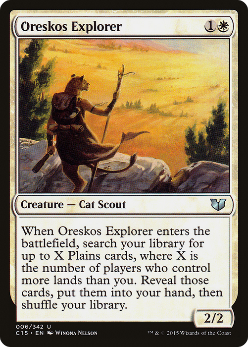 Oreskos Explorer (C15-006) - uncommon