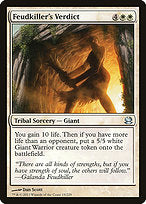 Feudkiller's Verdict (MMA-015) - uncommon - Foil