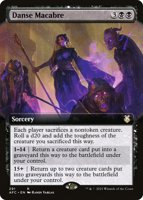 Danse Macabre (AFC-291) - rare: (Extended Art)
