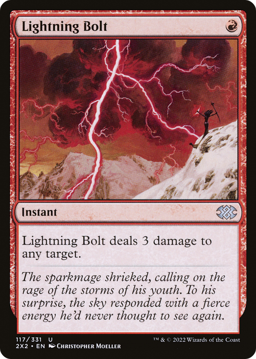 Lightning Bolt (2X2-117) - uncommon