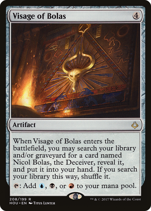 Visage of Bolas (HOU-208) - rare