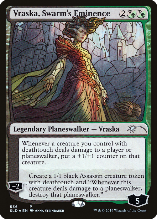Vraska, Swarm's Eminence (SLD-536) - uncommon - Foil