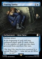 Fraying Sanity (PIP-987) - rare: (Extended Art) - Foil
