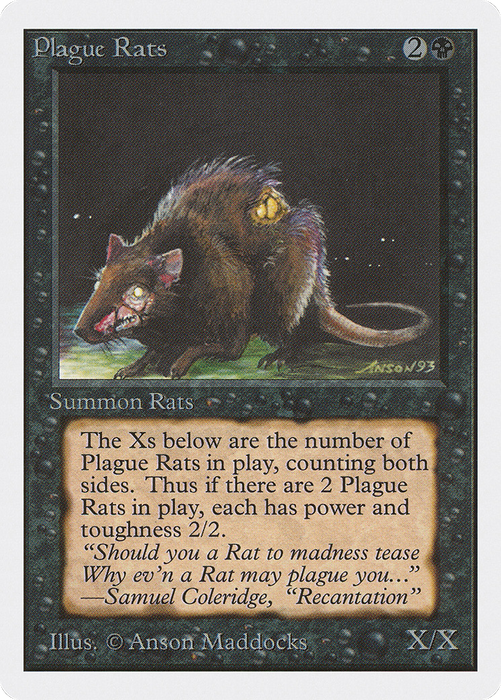 Plague Rats (2ED-122) - common
