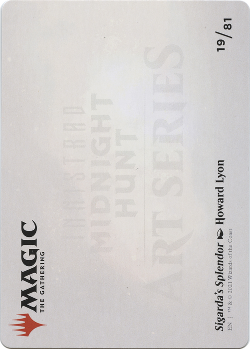 Sigarda's Splendor // Sigarda's Splendor (AMID-019) - common (Borderless) - Foil