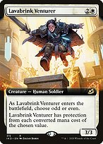 Lavabrink Venturer (IKO-315) - rare: (Extended Art) - Foil