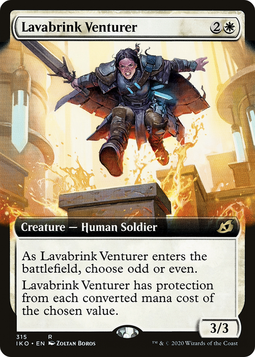 Lavabrink Venturer (IKO-315) - rare: (Extended Art)