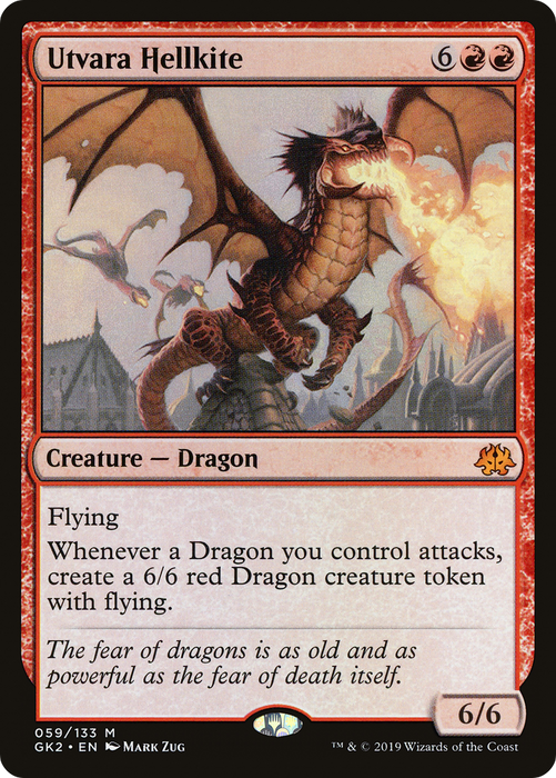 Utvara Hellkite (GK2-059) - mythic