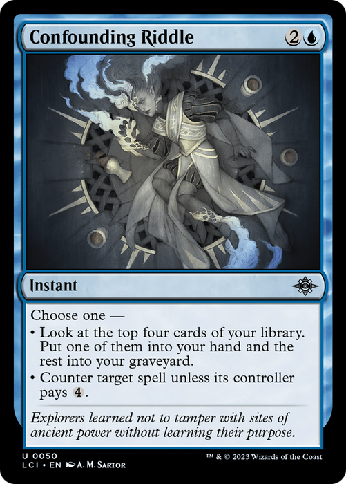 Confounding Riddle (LCI-050) - uncommon - Foil