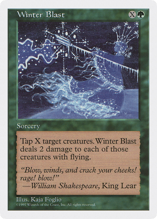 Winter Blast (5ED-343) - uncommon