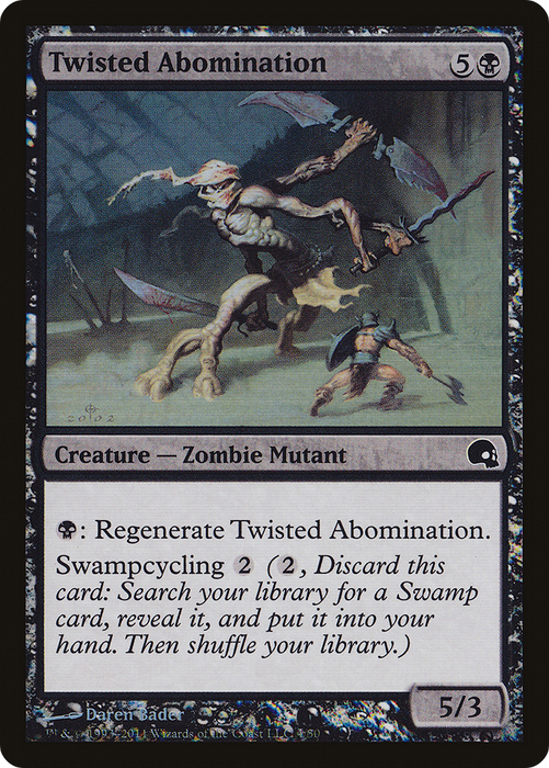 Twisted Abomination (GRV-004) - common - Foil