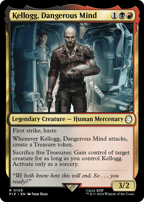 Kellogg, Dangerous Mind (PIP-106) - rare - Foil
