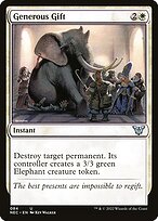 Generous Gift (NEC-084) - uncommon