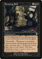 Decaying Soil (ODY-127) - rare - Foil