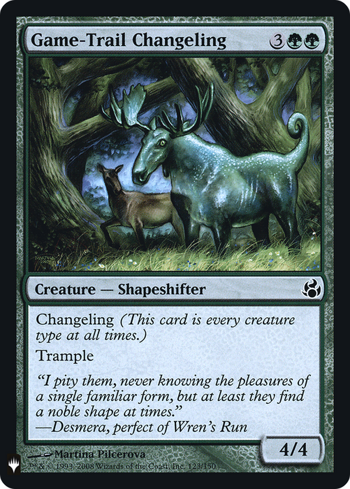 Game-Trail Changeling (LIST-MOR-123) - common - Foil