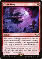 Chaos Warp (40K-205) - rare