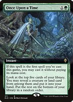 Once Upon a Time (ELD-371) - rare: (Extended Art) - Foil