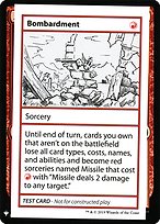 Bombardment (CMB1-053) - rare