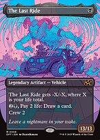 The Last Ride (DFT-308) - mythic (Borderless) - Foil