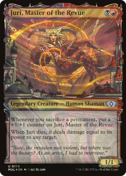Juri, Master of the Revue (MUL-176) - uncommon: (Showcase) - Foil