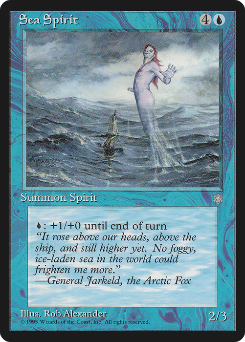 Sea Spirit (ICE-095) - uncommon