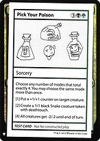 Pick Your Poison (CMB1-097) - rare