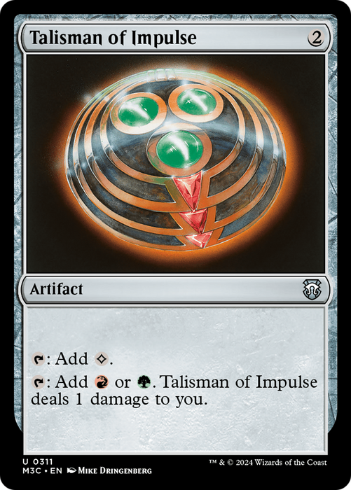 Talisman of Impulse (M3C-311) - uncommon - Foil