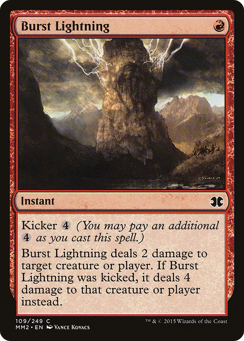 Burst Lightning (MM2-109) - common