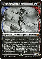Sarkhan, Soul Aflame (MAT-096) - mythic: (Showcase)