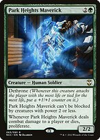 Park Heights Maverick (NCC-063) - rare