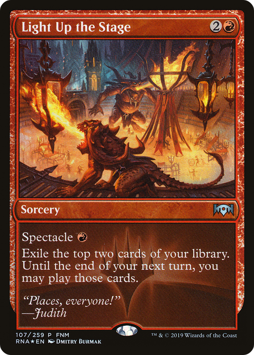 Light Up the Stage (FNM-107) - uncommon - Foil