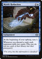 Mystic Redaction (MH2-053) - uncommon - Foil