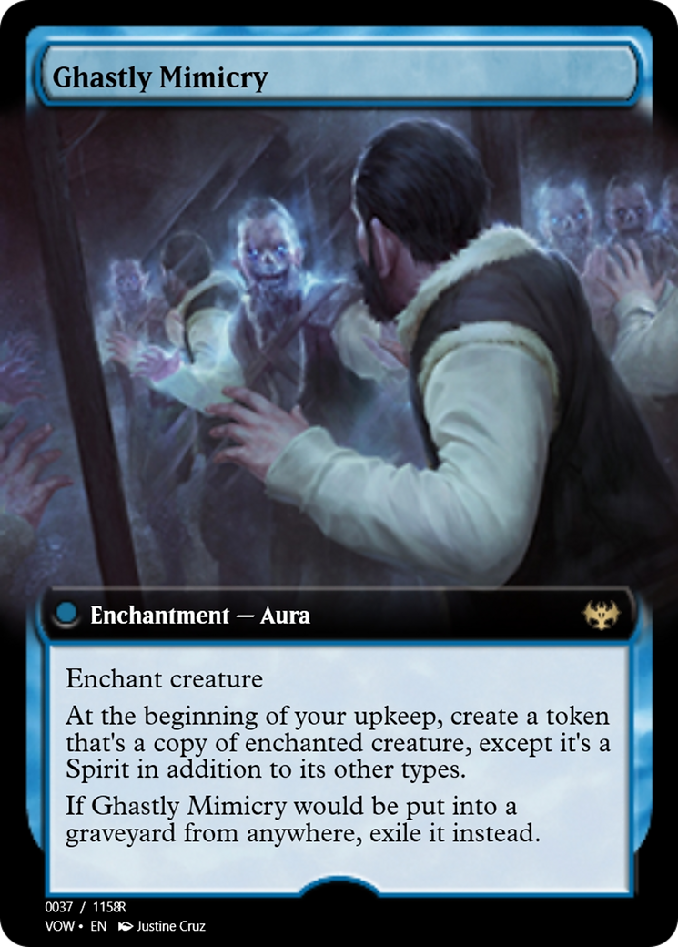 Mirrorhall Mimic // Ghastly Mimicry (PRM-95313) - rare - Foil