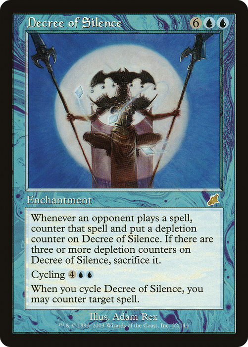 Decree of Silence (SCG-032) - rare