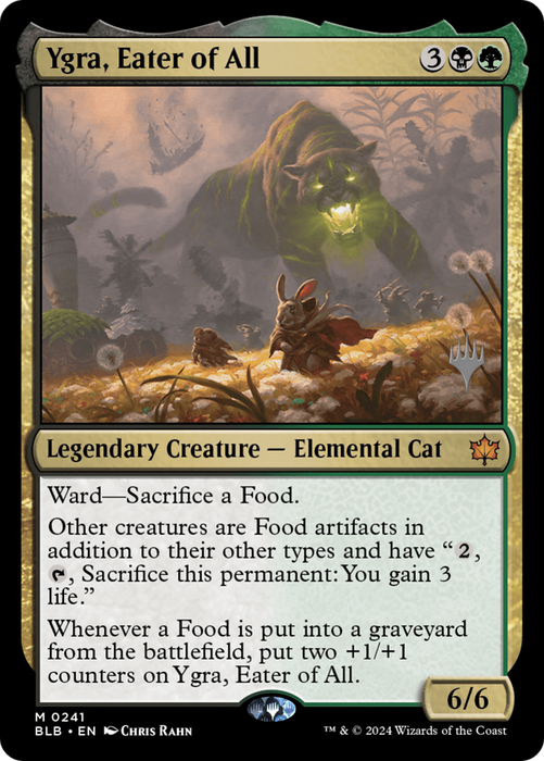 Ygra, Eater of All (PPBLB-241P) - mythic - Foil